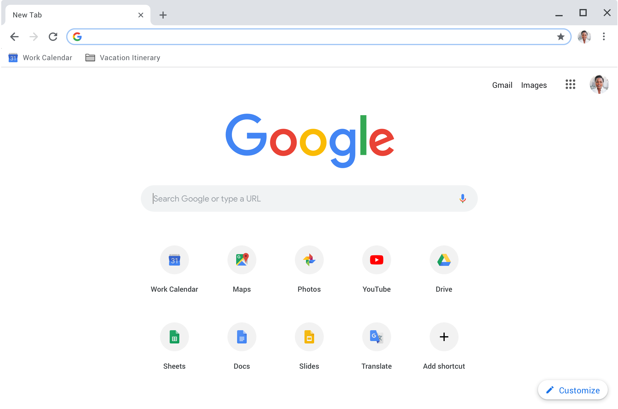 how do i add a website to my google chrome most visited